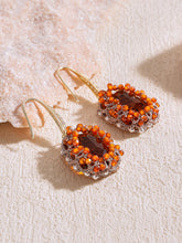 Garnet Earring