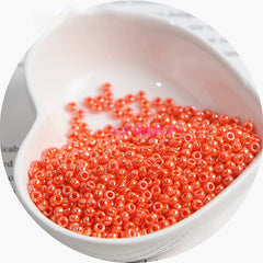 Miyuki 3mm High Gloss Glaze Solid Color beads