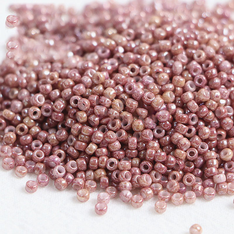 Toho marble seed beads