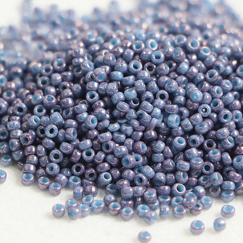 Toho marble seed beads