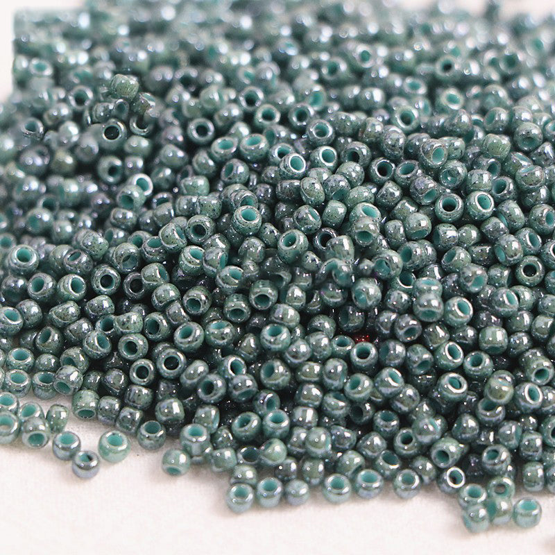 Toho marble seed beads