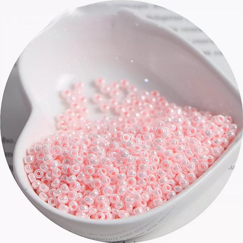 Miyuki 3mm High Gloss Glaze Solid Color beads