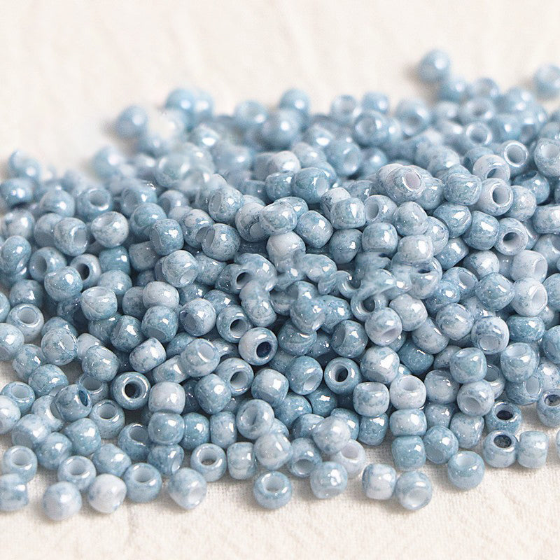 Toho marble seed beads