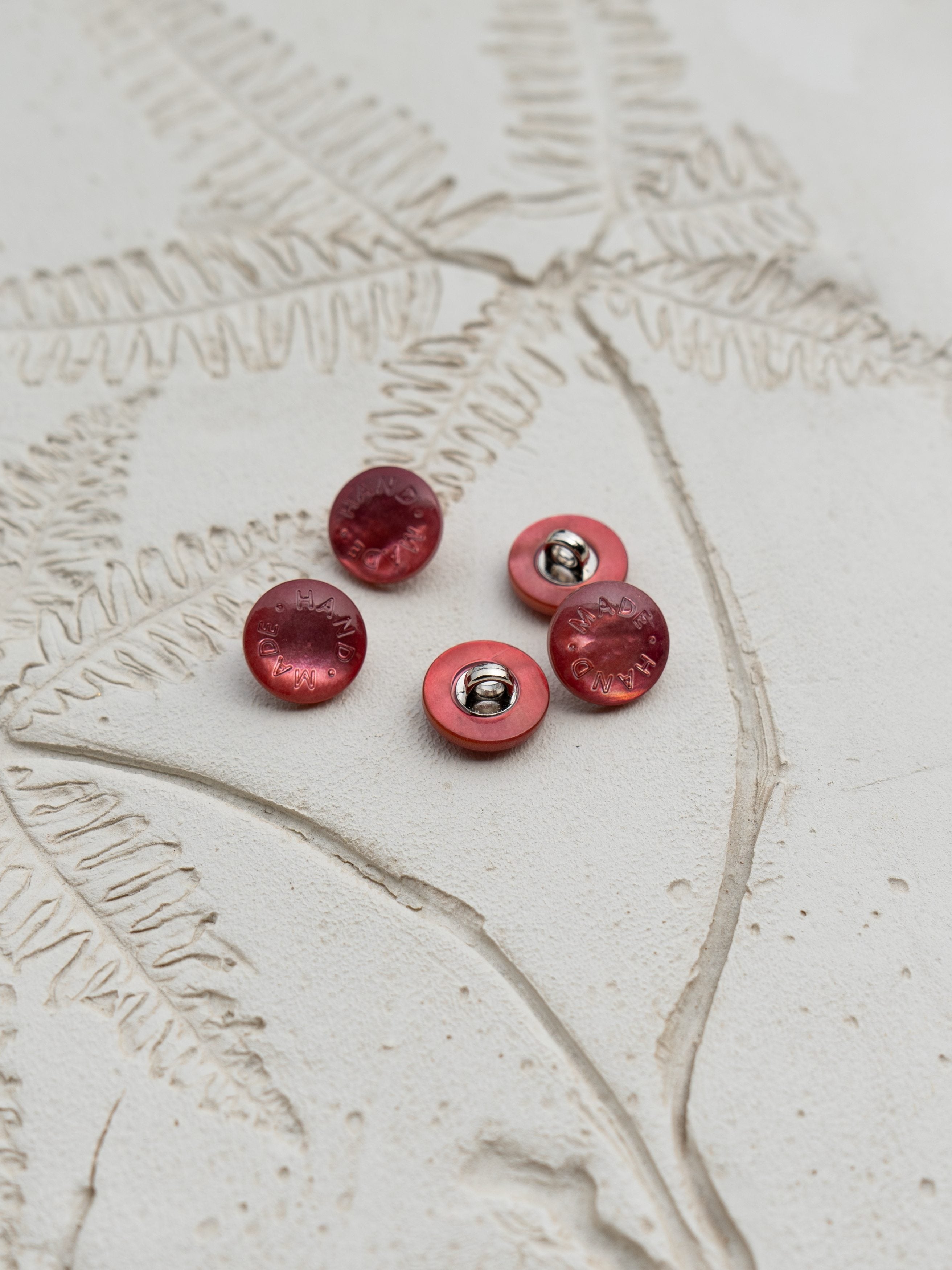 White Butterfly Shell Buttons