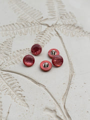 White Butterfly Shell Buttons