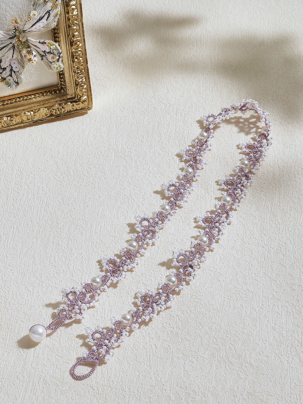 T118 Alina - Aurora Magic Purple Necklace