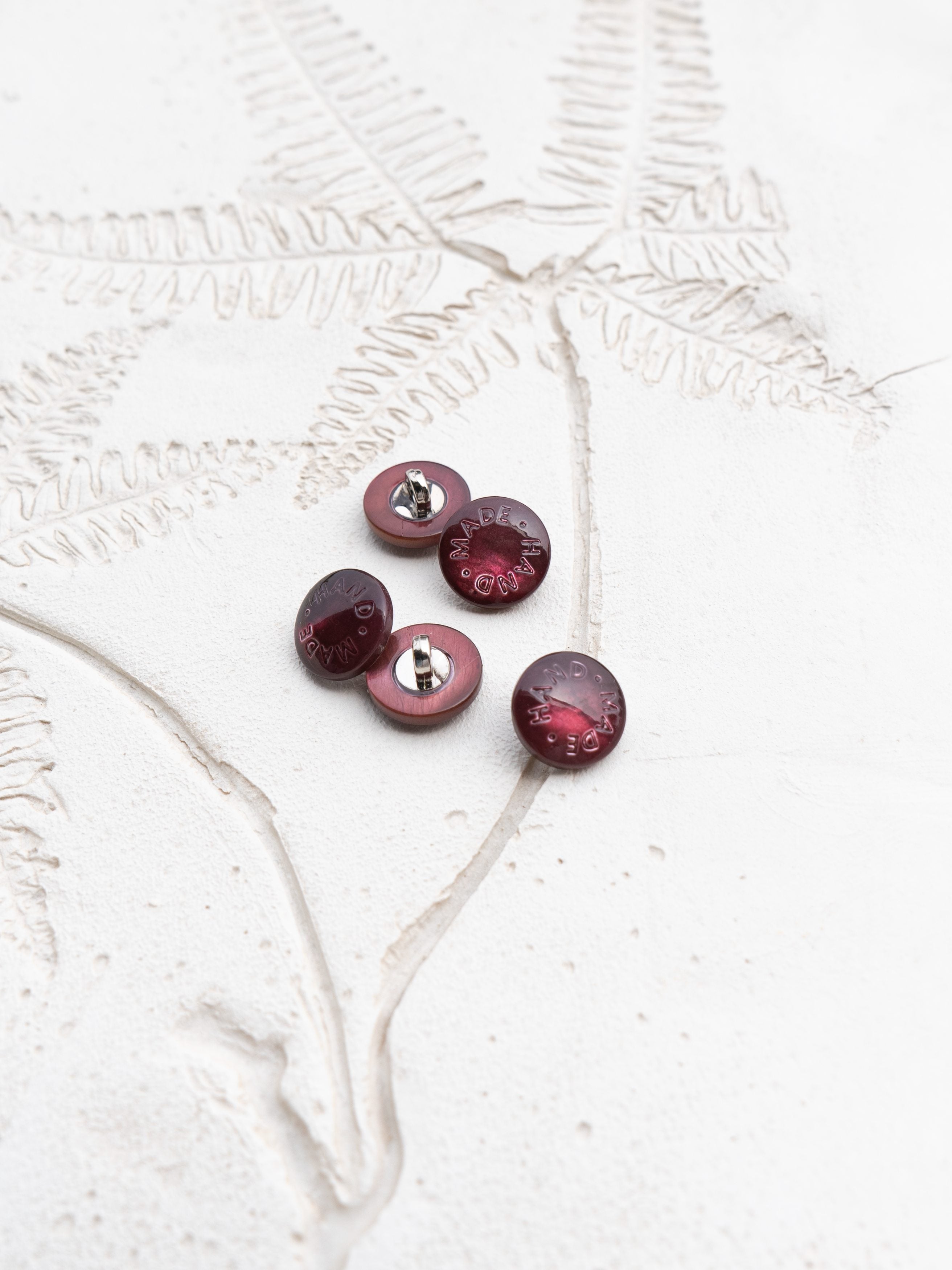 White Butterfly Shell Buttons