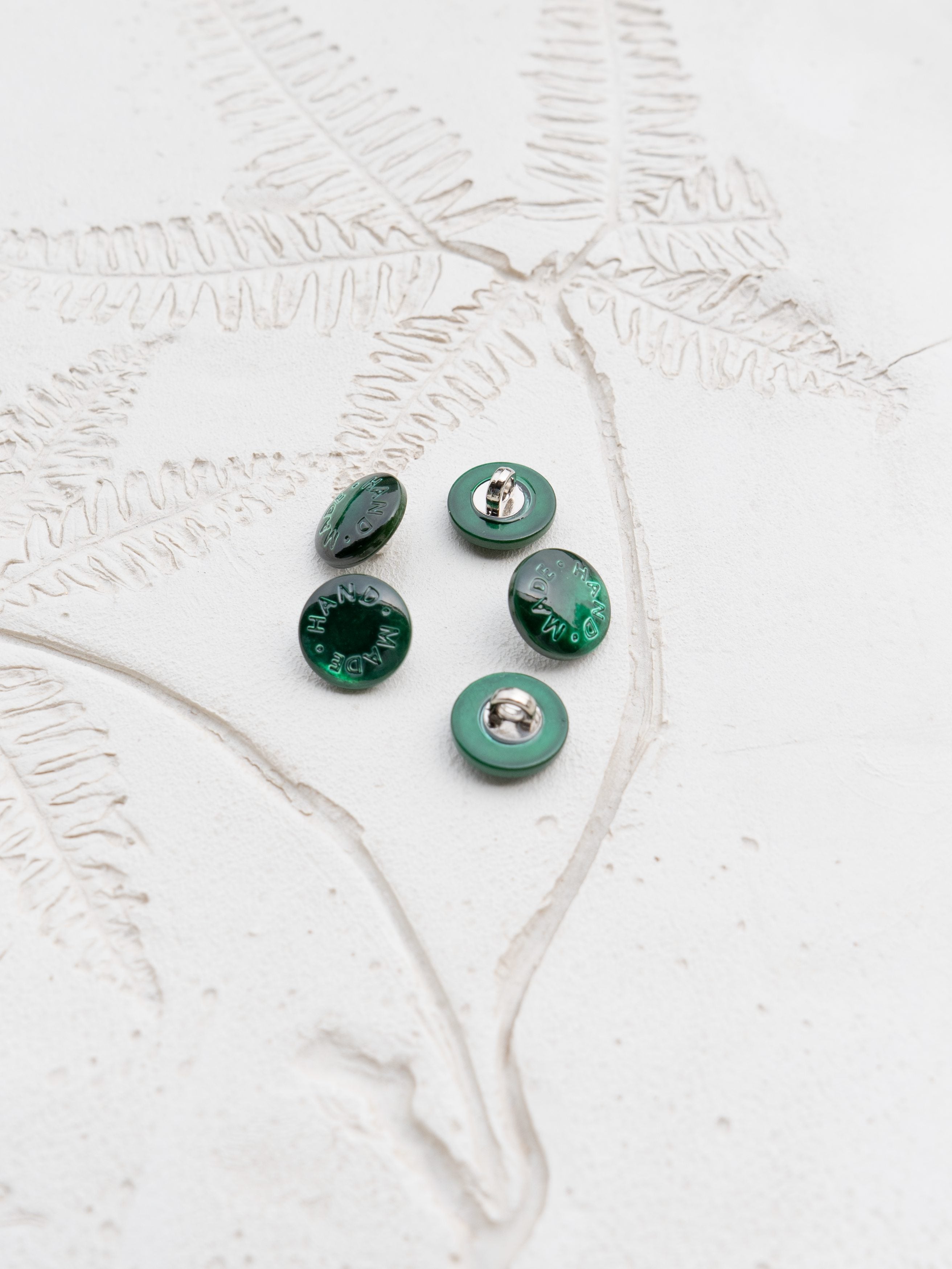 White Butterfly Shell Buttons