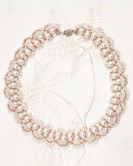 T126 Alina - White Queen Necklace