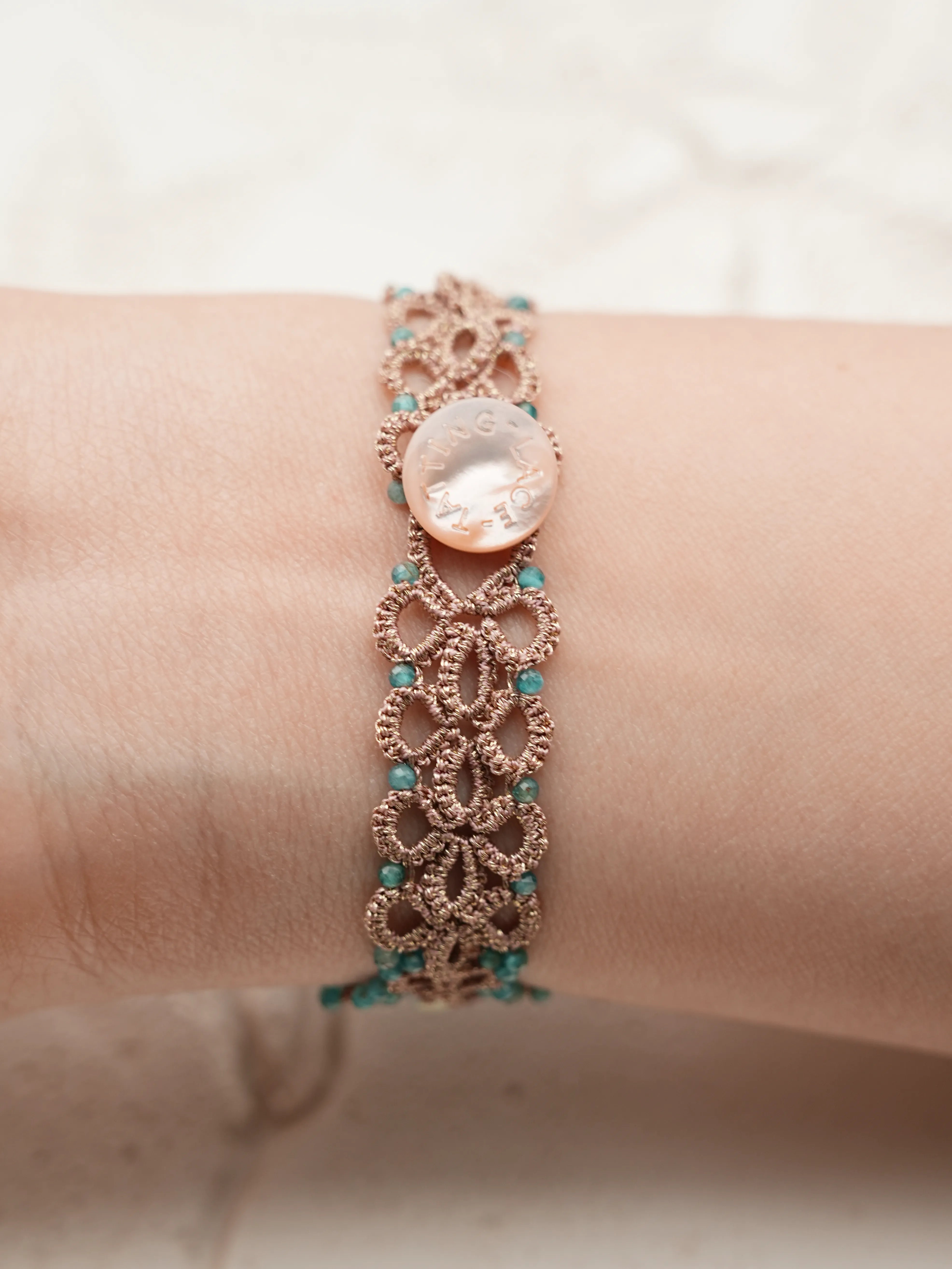 Gemstone Crystal Bracelet