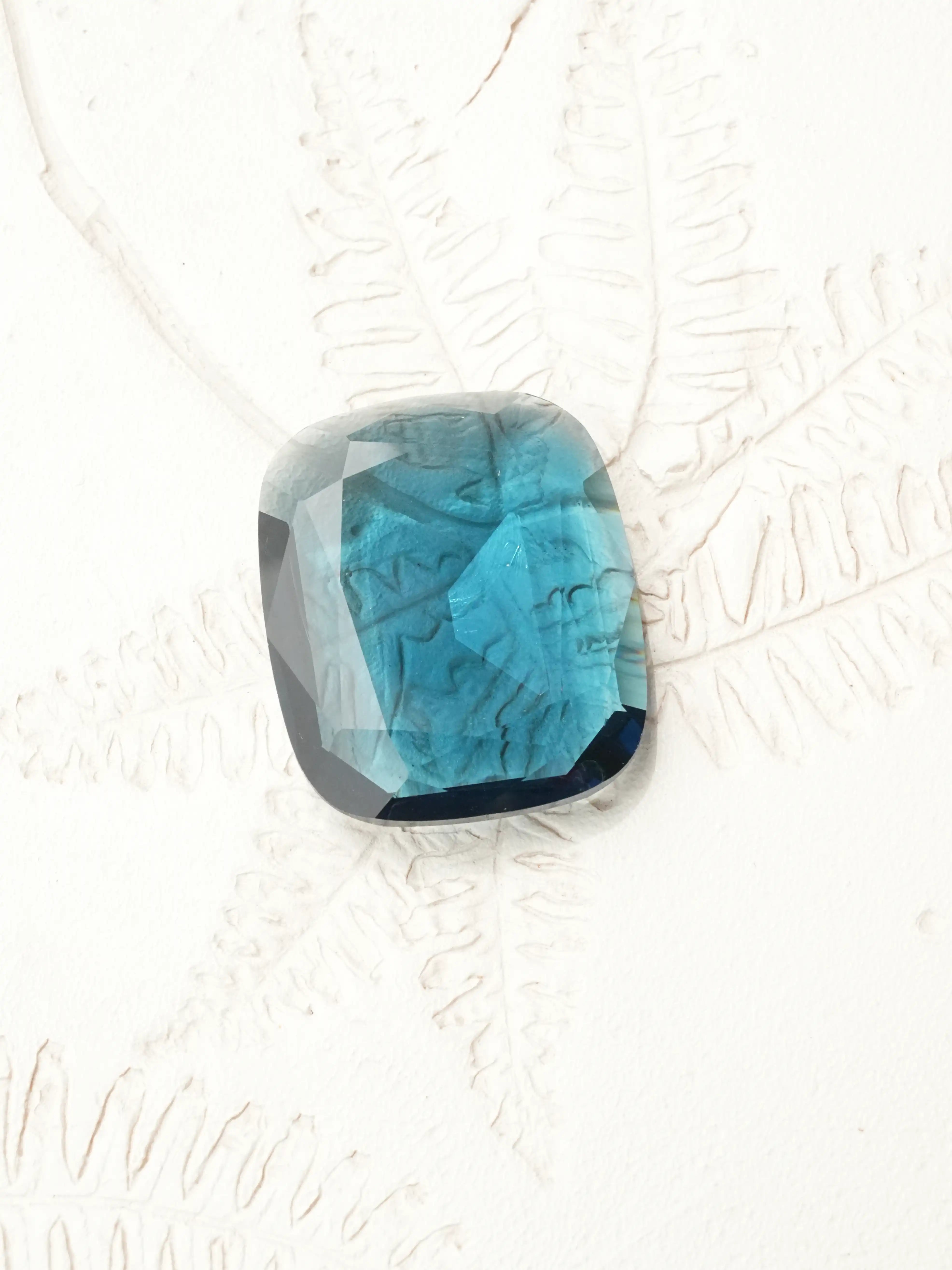 【Crystal】33*27mm DongZhou long oval fat square diamond