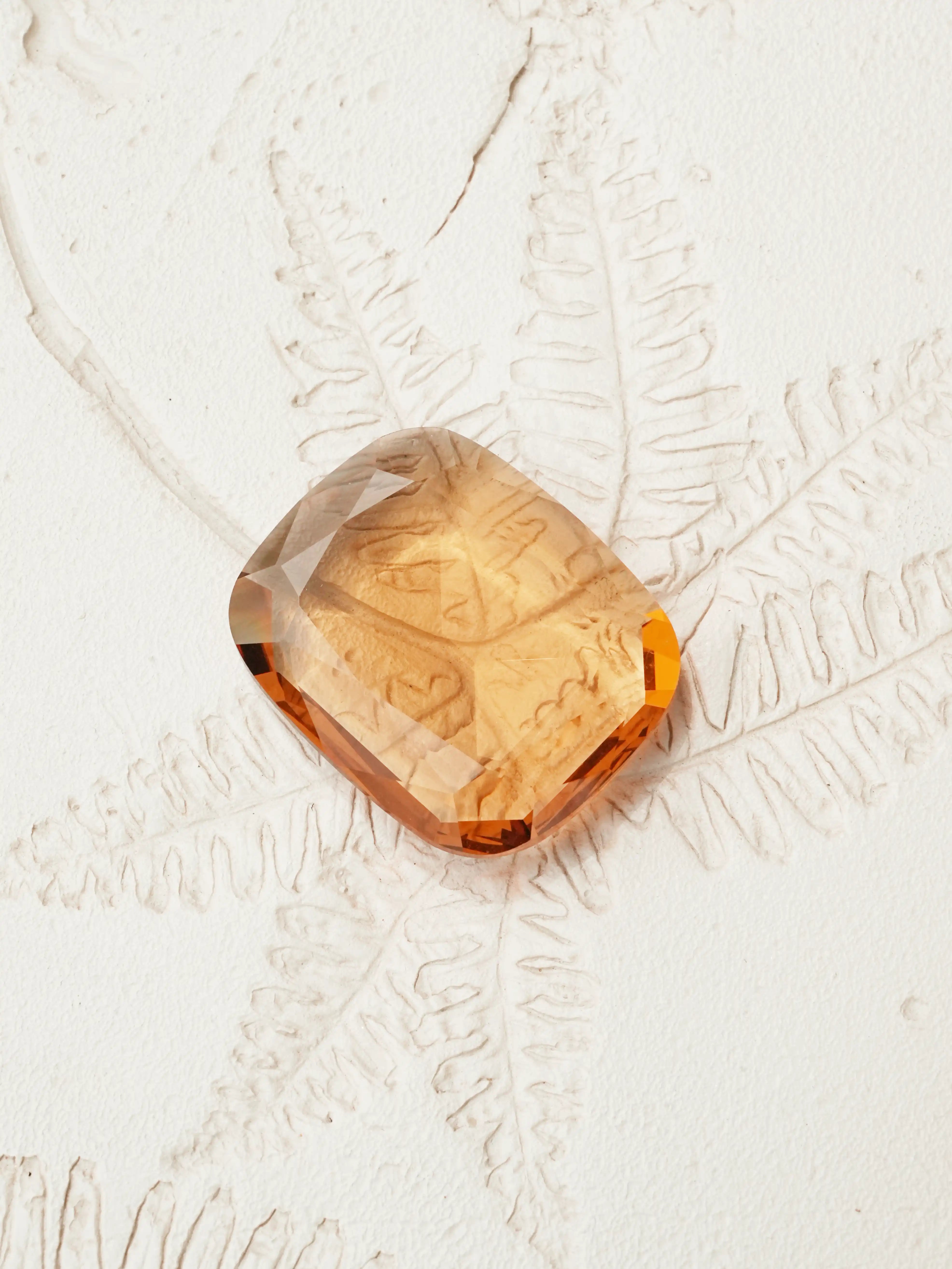 【Crystal】33*27mm DongZhou long oval fat square diamond