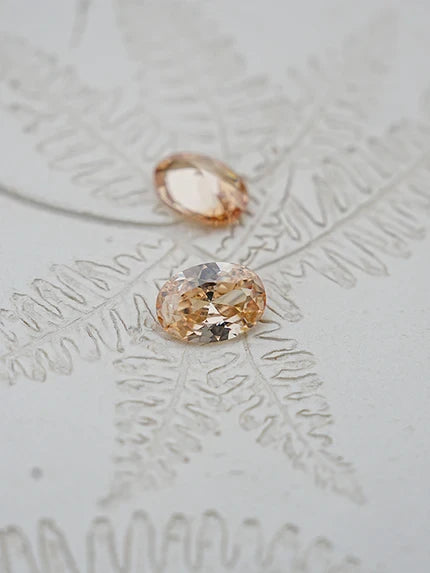 [Zirconia Stones] Cubic Zirconia Loose Stones 10*14mm egg-shaped