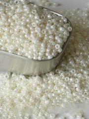 Black & White Rice Beads Set TOHO/MIYUKI