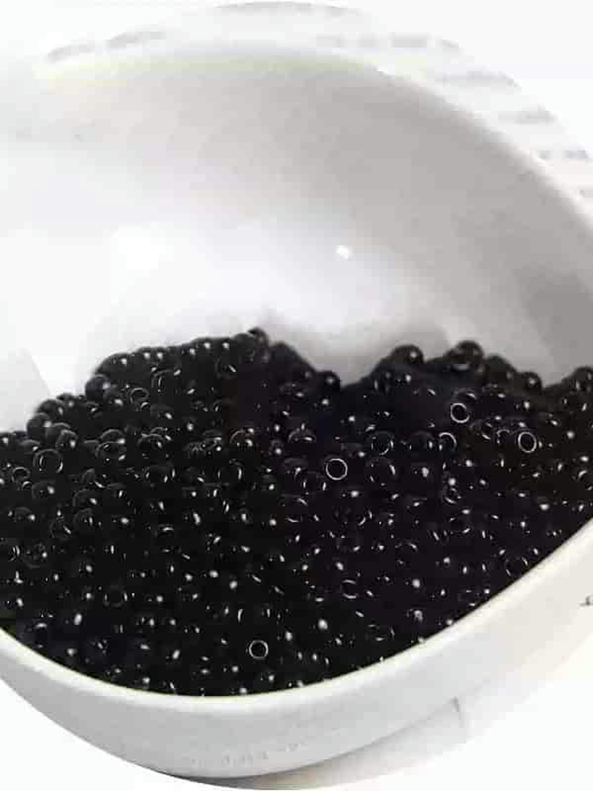 Black & White Rice Beads Set TOHO/MIYUKI