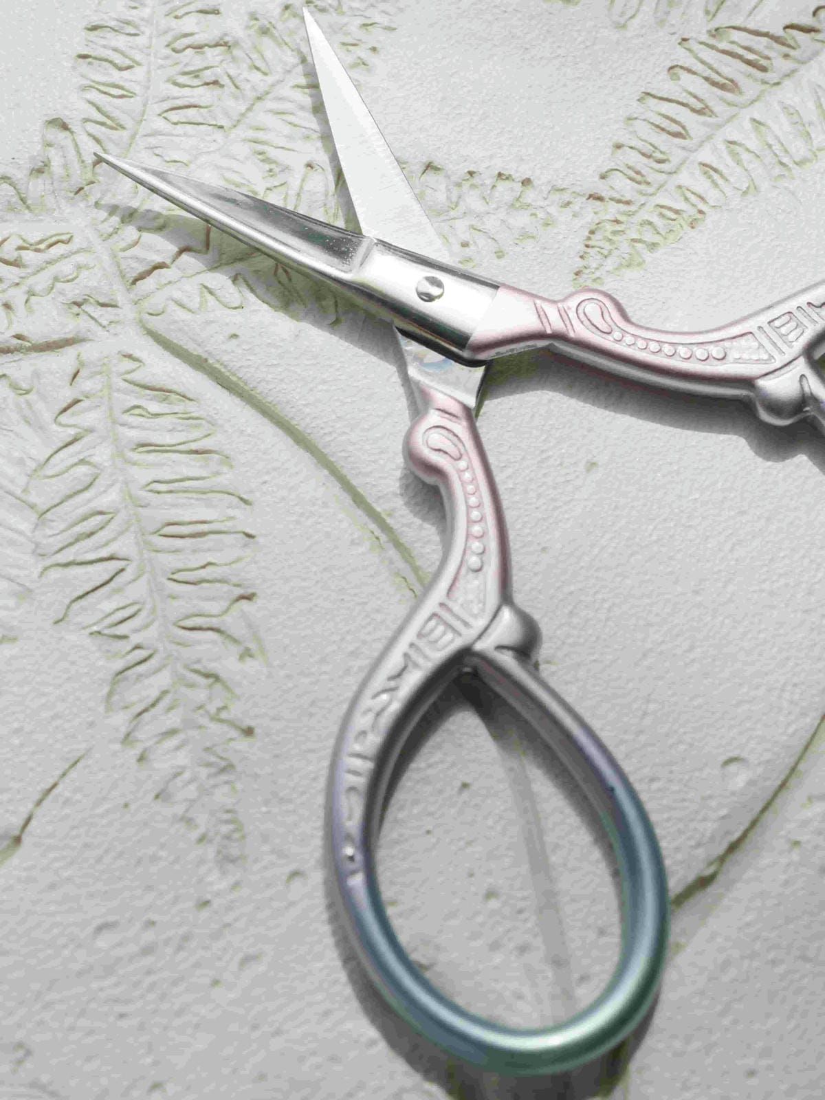 Vintage handmade home mini delicate scissors