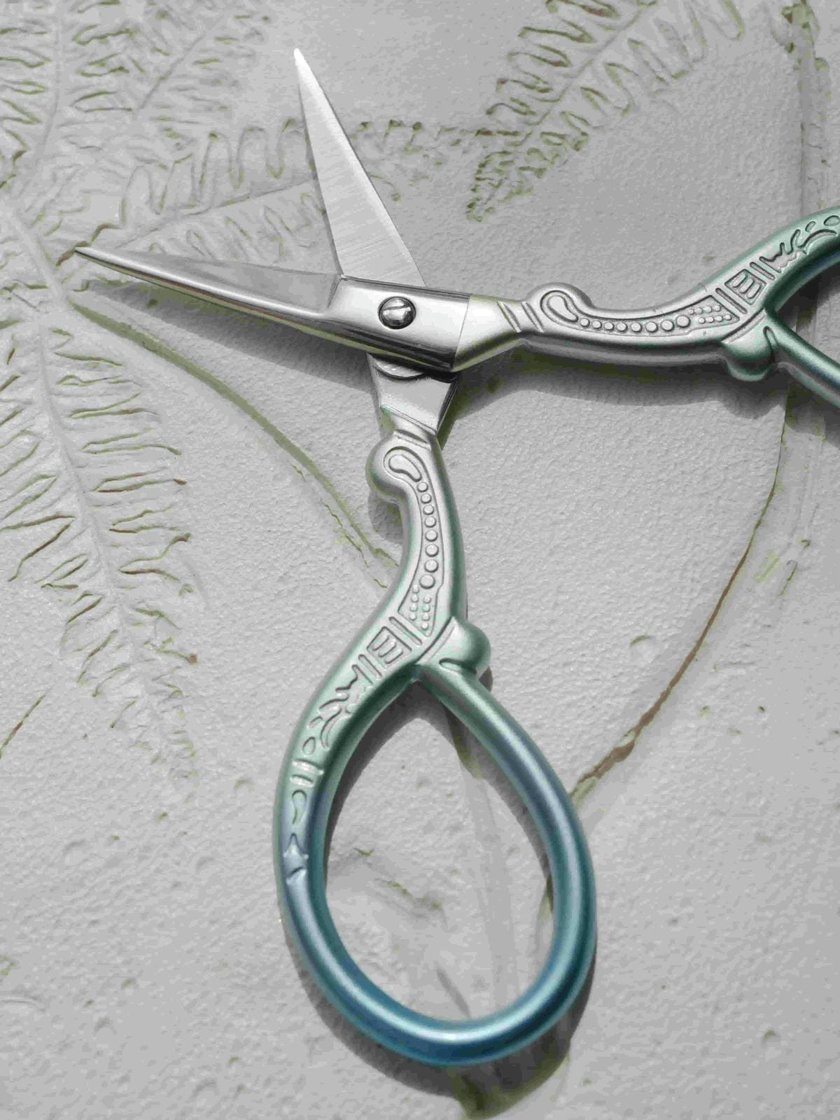Vintage handmade home mini delicate scissors
