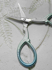 Vintage handmade home mini delicate scissors